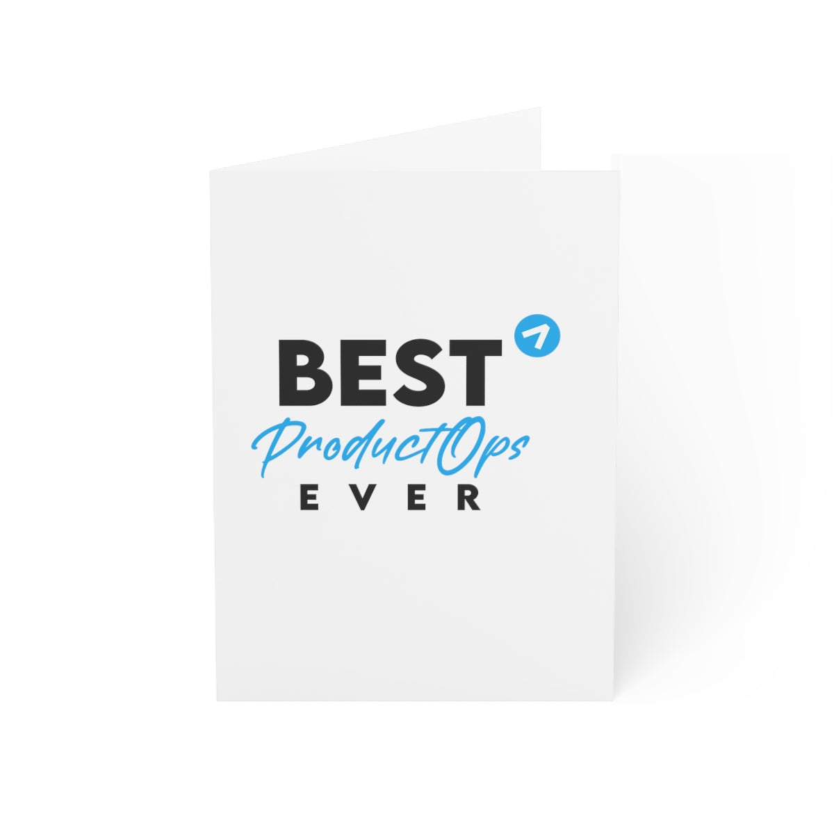 Best Product Operations ever - Blue - Folded Greeting Cards (1, 10, 30, and 50pcs)