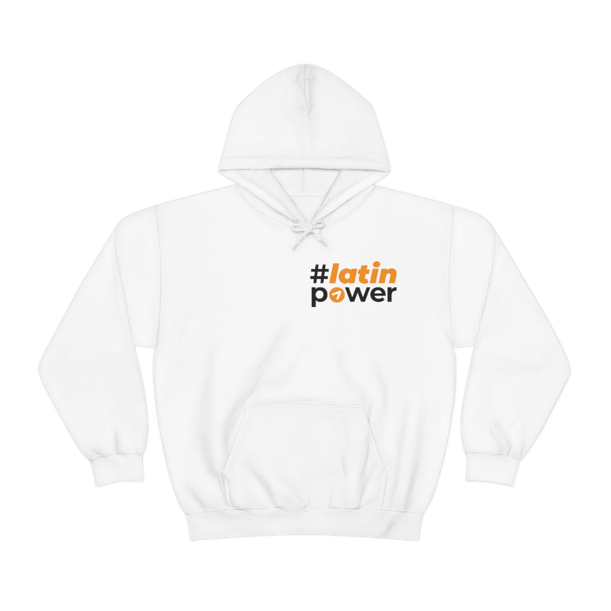 #Latinpower - Orange - Unisex Heavy Blend™ Hooded Sweatshirt