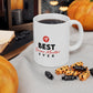 Best Scrum Master ever - Red - Ceramic Mug 11oz