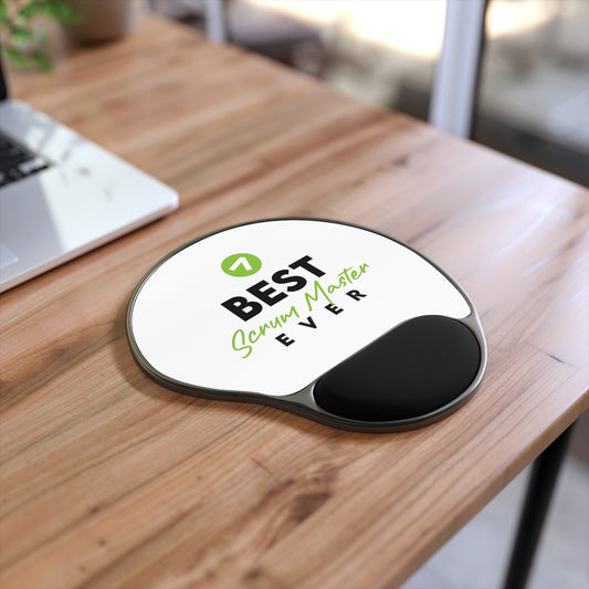 Best Scrum Master - Green - Mouse Pad With Wrist Rest