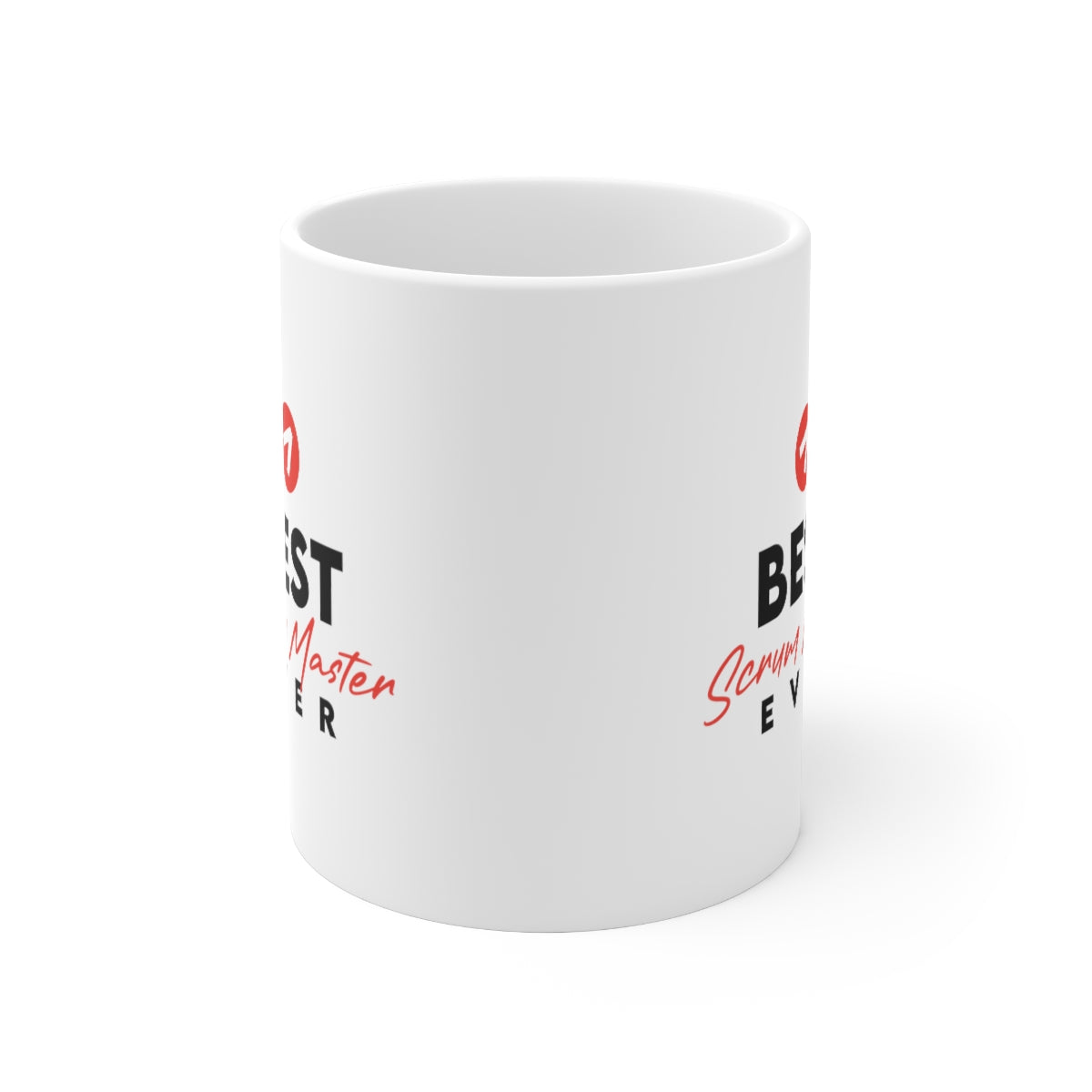 Best Scrum Master ever - Red - Ceramic Mug 11oz