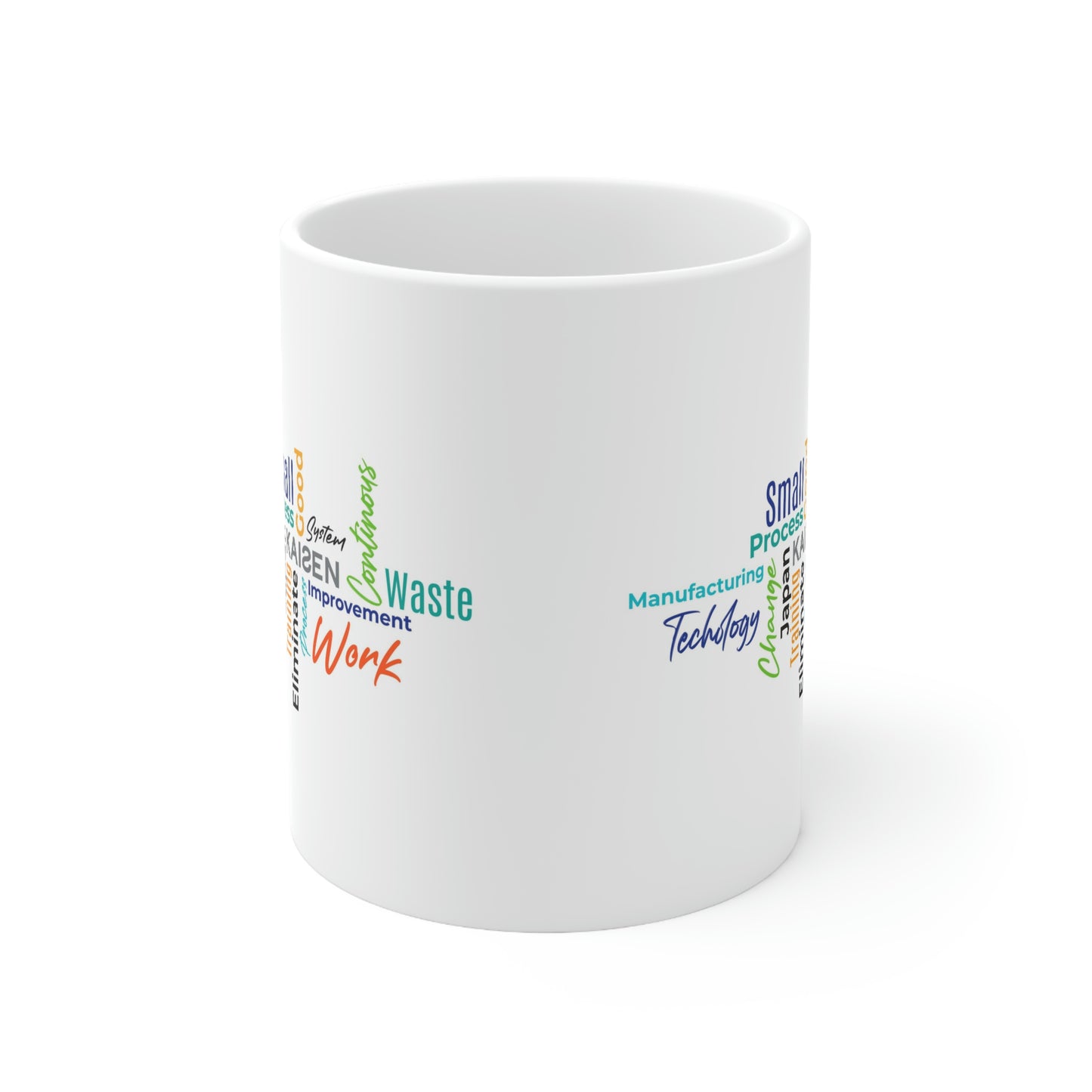 Word Cloud Lean - Ceramic Mug 11oz