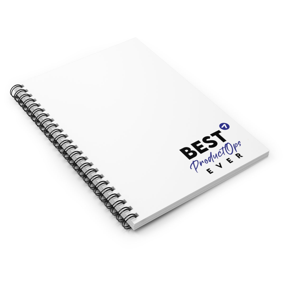 Best Product Operations ever - Blue - Spiral Notebook - Ruled Line