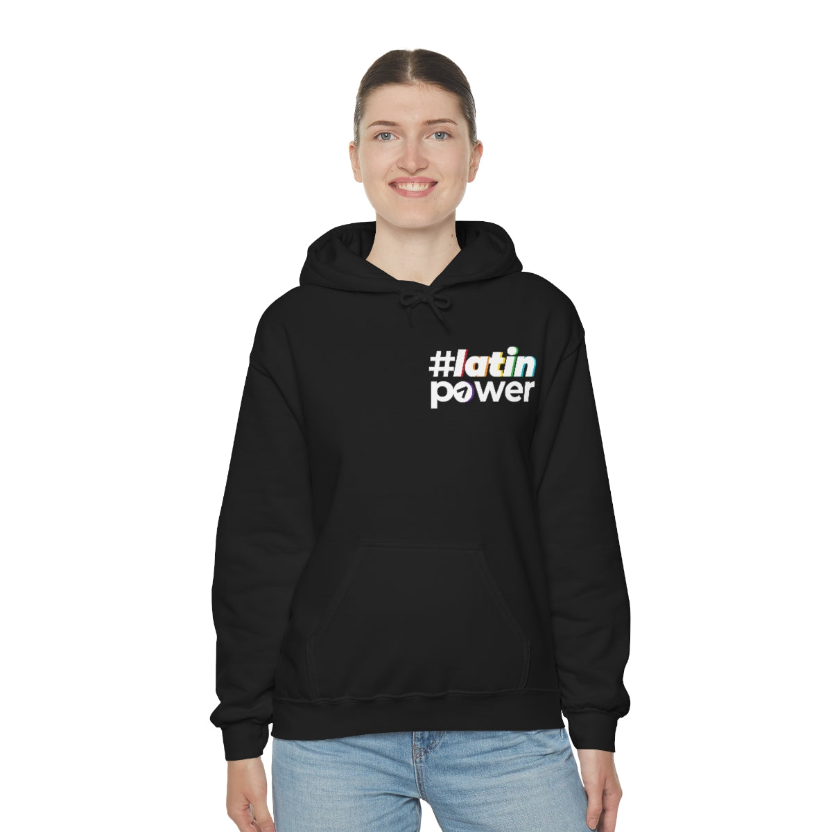 #Latinpower - Black - Unisex Heavy Blend™ Hooded Sweatshirt