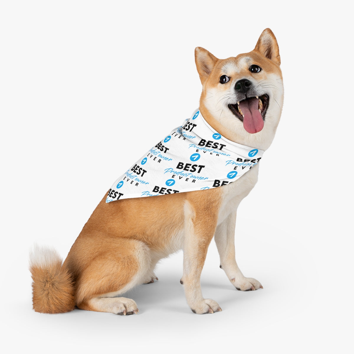 Best Product Owner ever - Light Blue - Pet Bandana