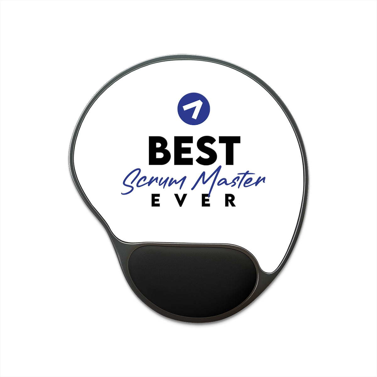 Best Scrum Master - Azul oscuro - Alfombrilla de ratón con reposamuñecas