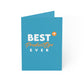 Best Product Operations ever - Orange Blue - Tarjetas de felicitación plegadas (1, 10, 30 y 50 piezas)