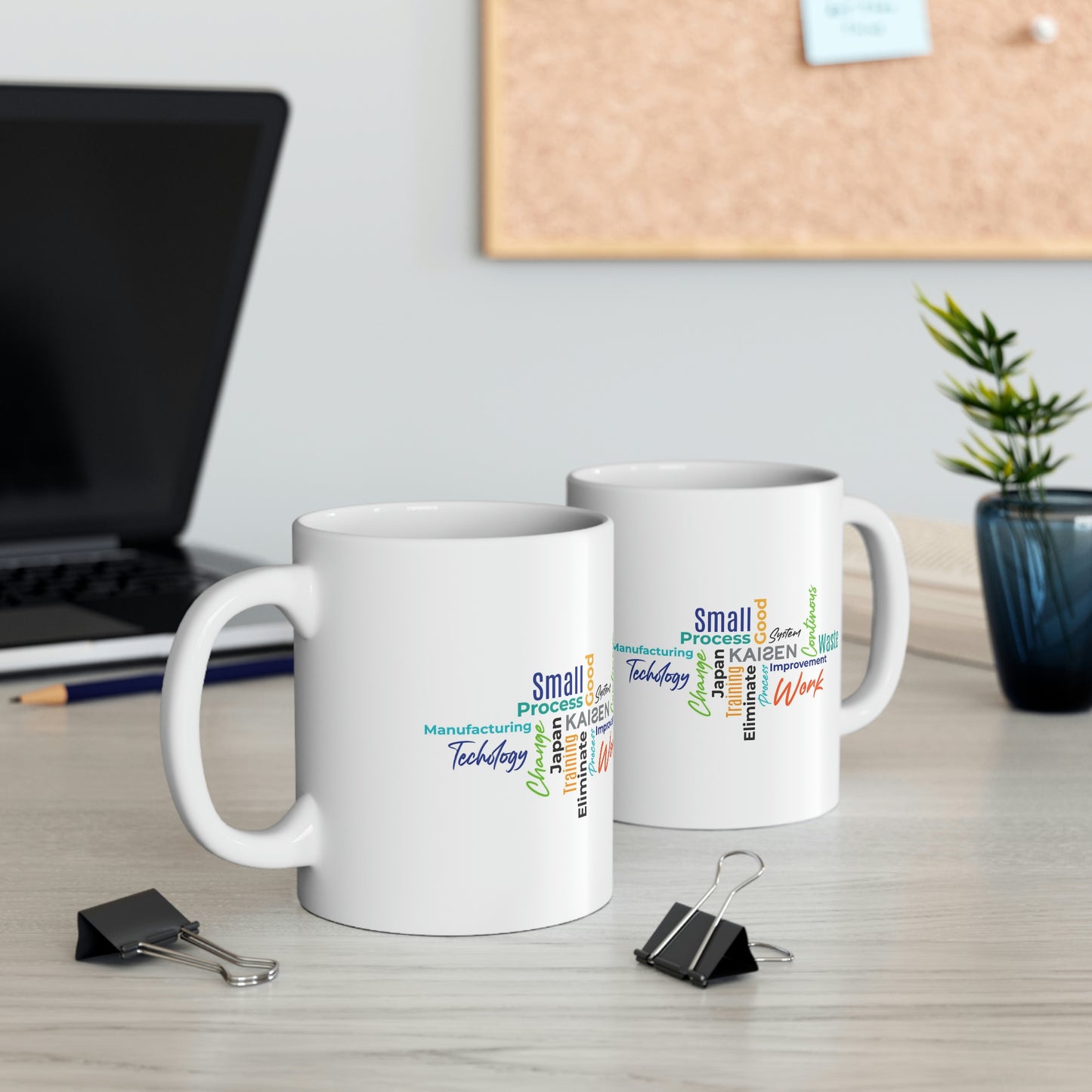 Word Cloud Lean - Ceramic Mug 11oz