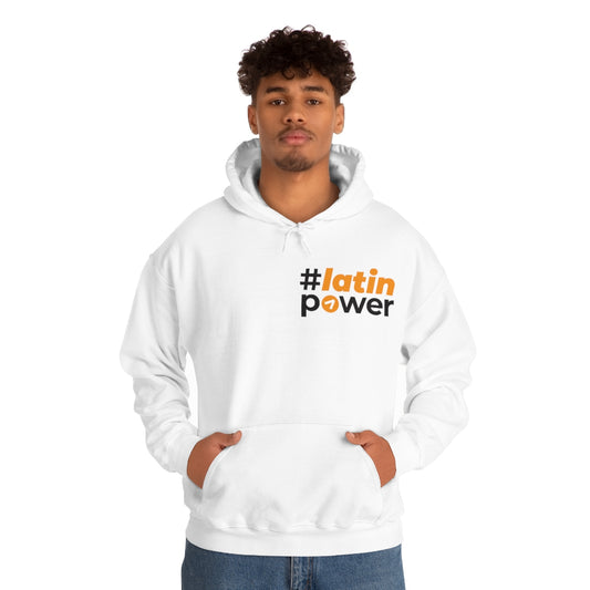 #Latinpower - Orange - Unisex Heavy Blend™ Hooded Sweatshirt