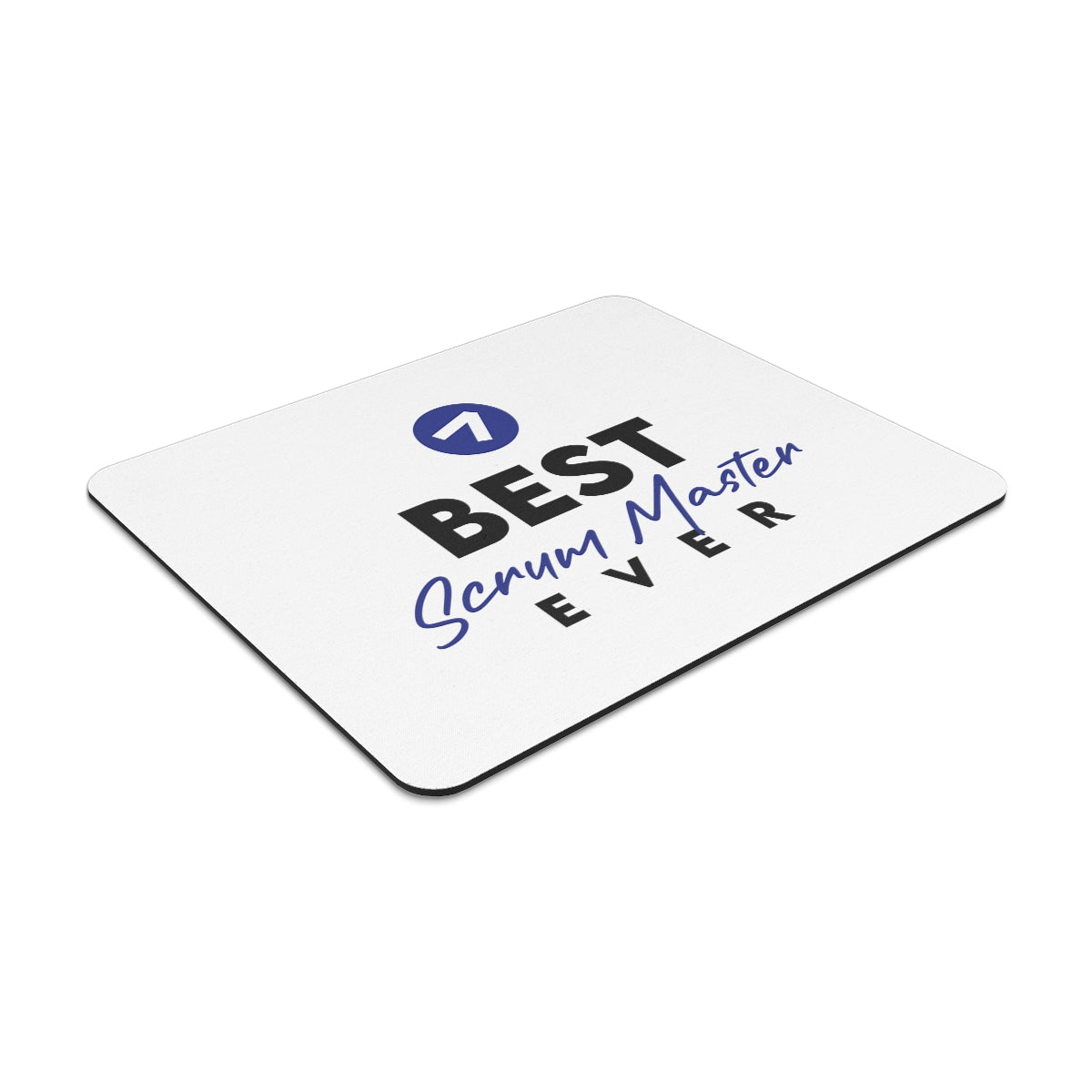 Best Scrum Master ever - Dark Blue - Mouse Pad (3mm Thick)