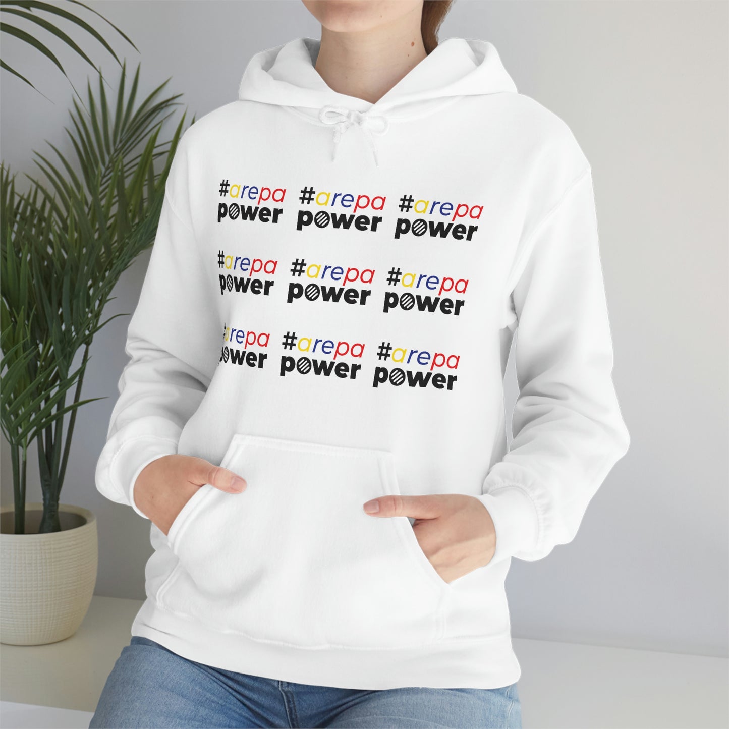 Arepa power Unisex Heavy Blend™ Hooded Sweatshirt