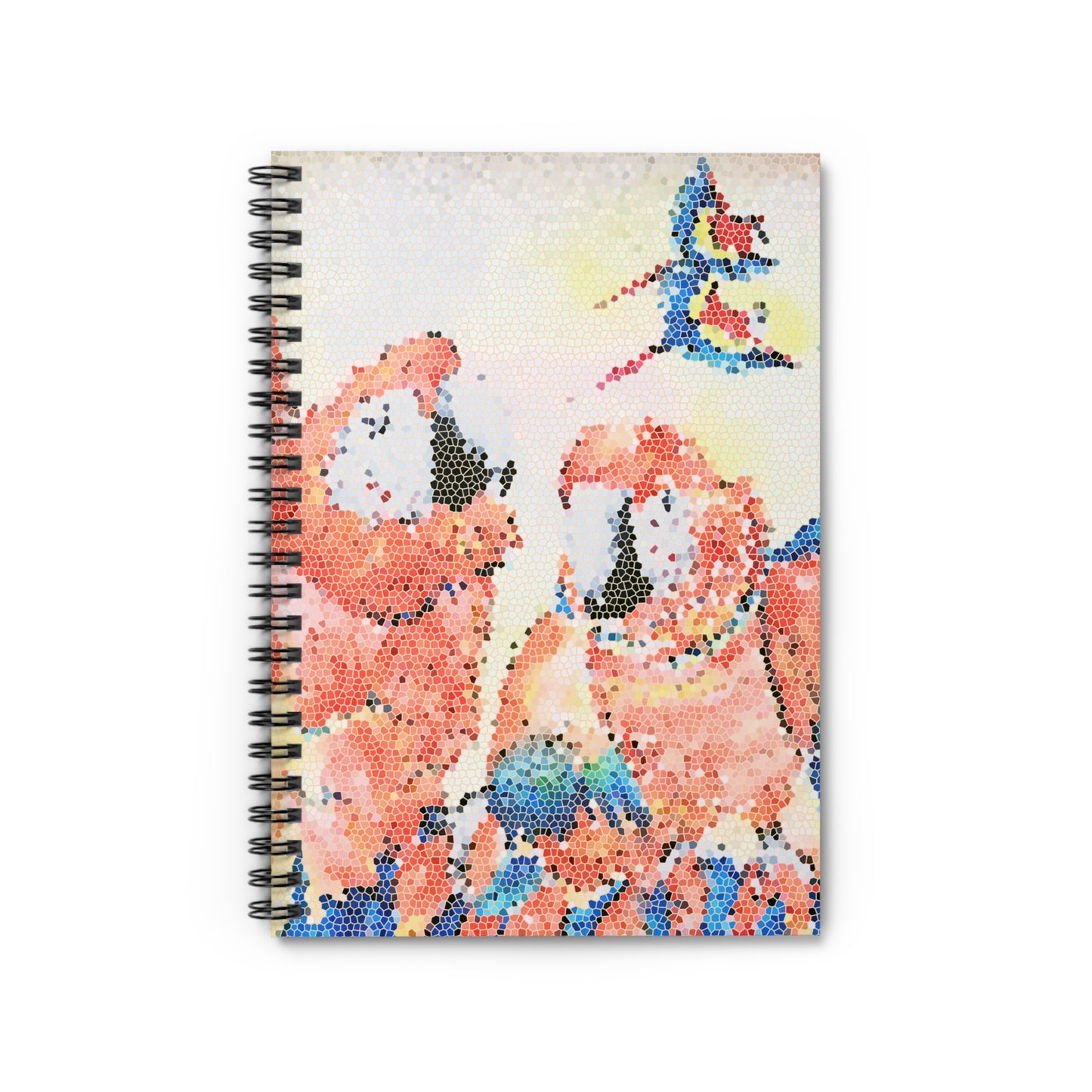 Guacamaya, papagayo, loro, Macaw Art - Spiral Notebook - Ruled Line