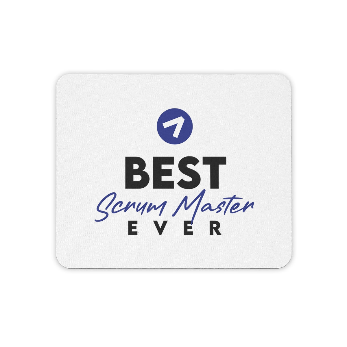 Best Scrum Master ever - Bleu foncé - Tapis de souris (3 mm d'épaisseur)