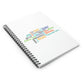 Agile Word Cloud Notebook - Spiral Notebook - Ruled Line