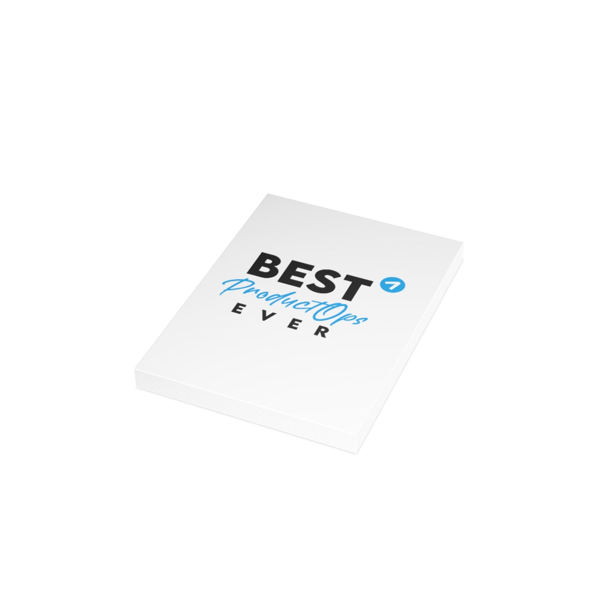 Best Product Operations ever - Blue - Folded Greeting Cards (1, 10, 30, and 50pcs)