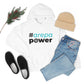 #Arepapower - Light Blue - Unisex Heavy Blend™ Hooded Sweatshirt