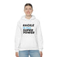 Agile is my Superpower - Light Blue - Unisex Heavy Blend™ Hooded Sweatshirt