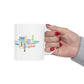 Word Cloud Lean - Ceramic Mug 11oz