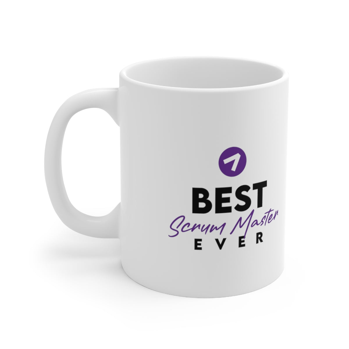Best Scrum Master ever - Purple - Ceramic Mug 11oz
