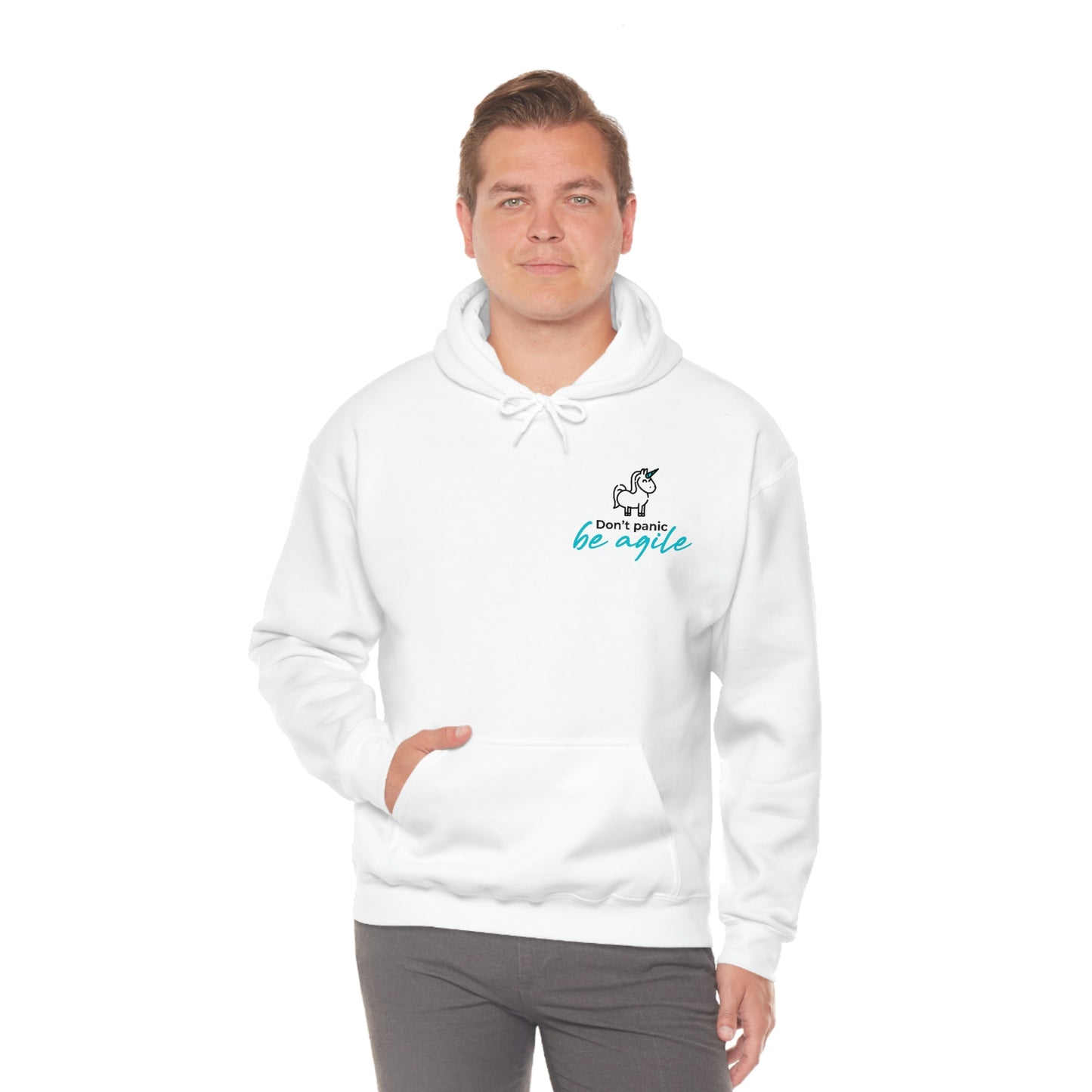 Unicorn Startup Unisex Heavy Blend™ Hooded Sweatshirt