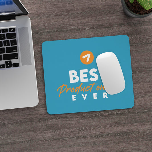 Best Product Owner ever - Orange Blue - Mouse Pad (3mm Thick)